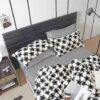Lenjerie de pat Finet 4 piese, 1 Persoana JOJO Home