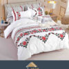 Lenjerie de pat Finet 4 piese, 1 Persoana,Motive Traditionale,JOJO Home