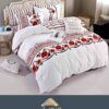 Lenjerie de pat Finet 4 piese, 1 Persoana,Motive Traditionale,JOJO Home