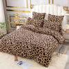 Set Lenjerie Pufoasa Cocolino, 6 Piese, Pat 2 Persoane,Animal Print,JOJO Home