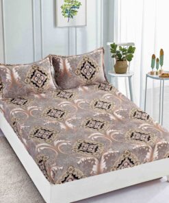 Set Husa de Pat Cocolino cu Elastic + 2 Fete de Perna, Pat 2 Persoane – JOJO Home