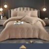 Lenjerie de pat Damasc Finetat,6 piese cu Elastic,JOJO Home