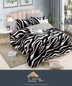 Lenjerie de pat Bumbac Finet 6 piese cu Elastic,JOJO Home