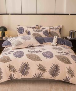 Set Lenjerie Pufoasa Cocolino, 4 Piese, Pat 2 Persoane-JOJO Home
