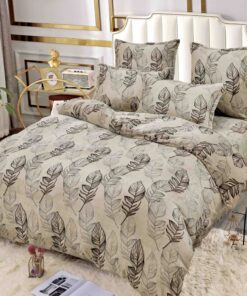 Set Lenjerie Pufoasa Cocolino, 6 Piese, Pat 2 Persoane,Pene,JOJO Home