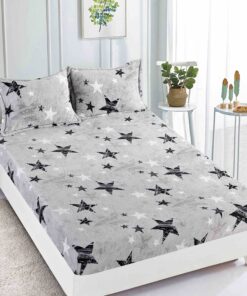 Set Husa de Pat Cocolino cu Elastic + 2 Fete de Perna, Pat 2 Persoane – JOJO Home
