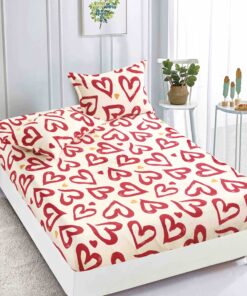 Set Husa de Pat Cocolino cu Elastic + 2 Fete de Perna, Pat 2 Persoane – JOJO Home