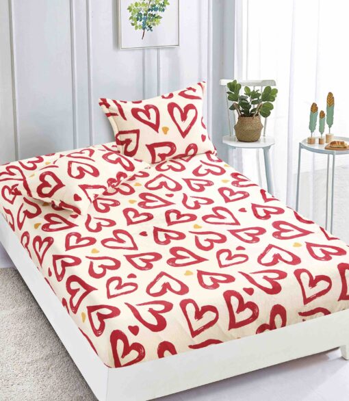 Set Husa de Pat Cocolino cu Elastic + 2 Fete de Perna, Pat 2 Persoane – JOJO Home