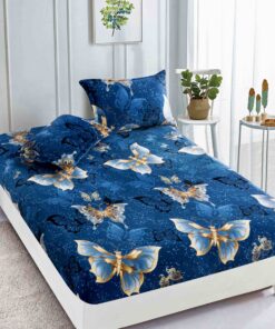 Set Husa de Pat Cocolino cu Elastic + 2 Fete de Perna, Pat 2 Persoane – JOJO Home