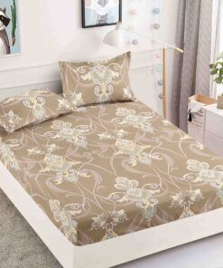 Husa de pat cu elastic, pentru pat de 2 persoane + 2 fete de perna JOJO Home