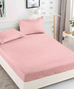 Husa de pat cu elastic, pentru pat de 2 persoane + 2 fete de perna JOJO Home