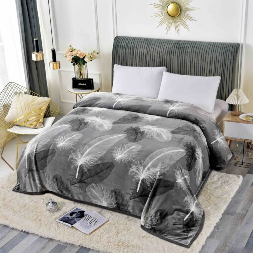 Patura Cocolino, 200x230cm, JOJO Home, Gri, Pene