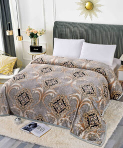 Patura Cocolino, 200x230cm, JOJO Home, Bej, Frunze