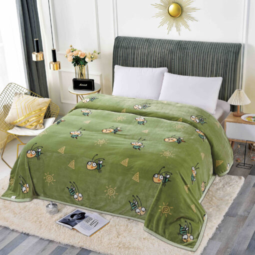 Patura Cocolino, 200x230cm, JOJO Home,Verde, Albinute