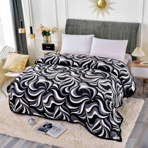 Patura Cocolino, 200x230cm, JOJO Home,Gri, Abstract