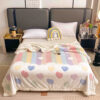 Patura Cocolino cu Blanita, 200×230 cm,Curcubeu,JOJO Home