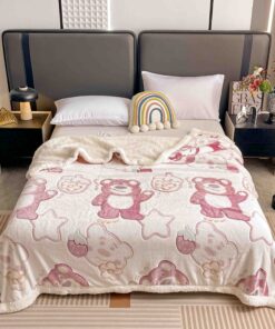 Patura Cocolino cu Blanita, 200×230 cm,Ursuleti,JOJO Home