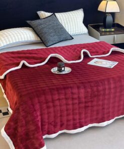 Patura Cocolino Premium, 200×230 cm, Rosu,JOJO Home
