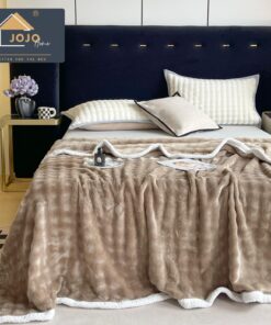 Patura Cocolino Premium, 200×230 cm, Maro, JOJO Home