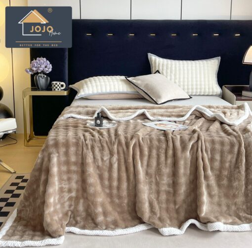 Patura Cocolino Premium, 200×230 cm, Maro, JOJO Home