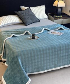 Patura Cocolino Premium, 200×230 cm, Bleu, JOJO Home