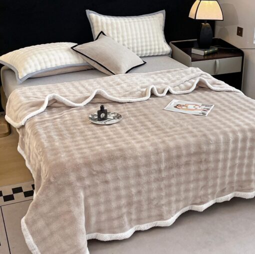 Patura Cocolino Premium, 200×230 cm, Crem, JOJO Home