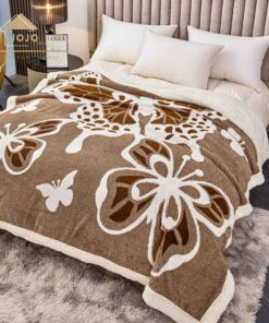 Patura cu Blanita 3D,Model Fluture,Pat 2 Persoane.