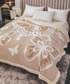Patura cu Blanita 3D,Model Fluture,Pat 2 Persoane.